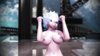 【SEX-MMD】Rem Rin & Ramchi - Pie Yosemasara-Sex Dance [Re Zero]【R-18】