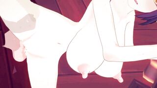 【原神 九条サラ】九条サラがバックでセックスするだけLoop1