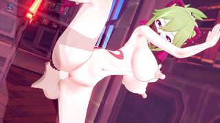 【原神 久岐忍】久岐忍がバックでセックスするだけLoop1