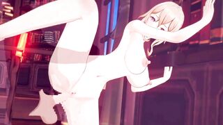 【原神 ジン】ジンがバックでセックスするだけLoop2