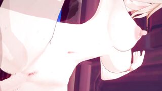 【原神 ジン】ジンがバックでセックスするだけLoop2