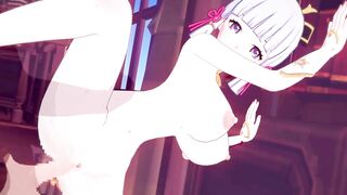 【原神 神里綾香】神里綾香がバックでセックスするだけLoop2