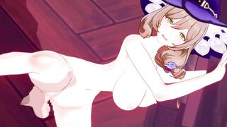 【原神 リサ】リサがバックでセックスするだけLoop2