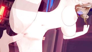 【原神 リサ】リサがバックでセックスするだけLoop2