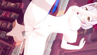 【原神 ノエル】ノエルがバックでセックスするだけLoop2