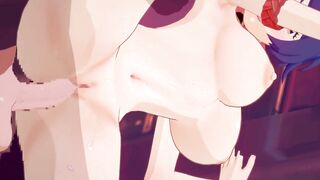【原神 香菱】香菱がバックでセックスするだけLoop2