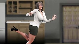 Lust Epidemic - Scene 15 and 16 Corrupting the Nun