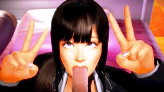 【SEX-MMD】Studen Blowjob【No sound】【R-18】
