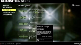 Slutty whore spends unlimited points on unlocks for Aliens: Fireteam Elite
