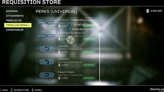 Slutty whore spends unlimited points on unlocks for Aliens: Fireteam Elite