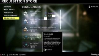 Slutty whore spends unlimited points on unlocks for Aliens: Fireteam Elite