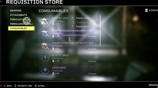 Slutty whore spends unlimited points on unlocks for Aliens: Fireteam Elite