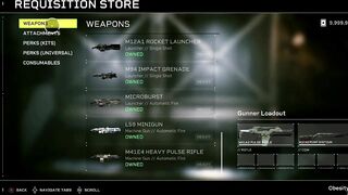 Slutty whore spends unlimited points on unlocks for Aliens: Fireteam Elite