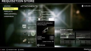 Slutty whore spends unlimited points on unlocks for Aliens: Fireteam Elite
