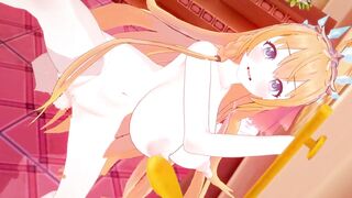 【プリンセスコネクト ペコリーヌ】ペコリーヌがバックでセックスするだけLoop1