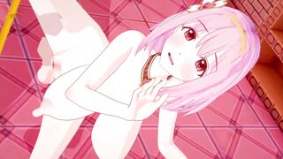 【プリンセスコネクト ユイ(プリコネ)】ユイ(プリコネ)がバックでセックスするだけLoop1