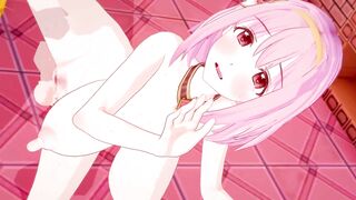 【プリンセスコネクト ユイ(プリコネ)】ユイ(プリコネ)がバックでセックスするだけLoop1