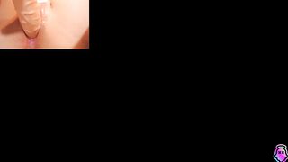 Creamy pussy watching hentai