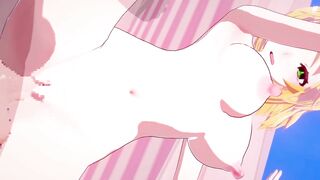 【Vocaloid 鏡音リン】鏡音リンがバックでセックスするだけLoop1