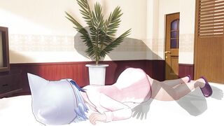 3D HENTAI Step Brother fucks stepsister in the ass