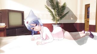 3D HENTAI Step Brother fucks stepsister in the ass