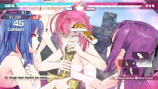 Bullet Girls Phantasia Fanservice Appreciation Aya Kukkoro Mode Sword Pose
