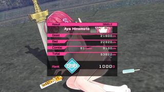 Bullet Girls Phantasia Fanservice Appreciation Aya Kukkoro Mode Sword Pose