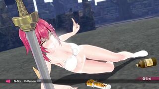 Bullet Girls Phantasia Fanservice Appreciation Aya Kukkoro Mode Sword Pose