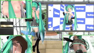 【MMD】Mi-chan & Tickling game【R-18】