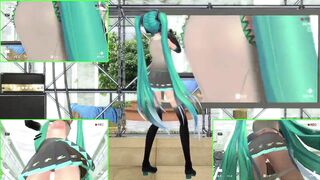 【MMD】Mi-chan & Tickling game【R-18】