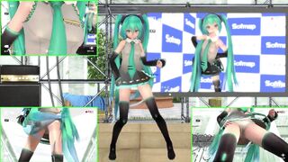 【MMD】Mi-chan & Tickling game【R-18】