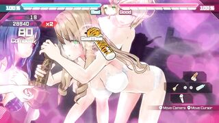 Bullet Girls Phantasia Fanservice Appreciation Yurina Kukkoro Mode Sword Pose