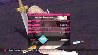 Bullet Girls Phantasia Fanservice Appreciation Yurina Kukkoro Mode Sword Pose