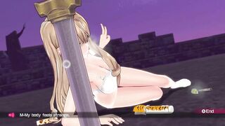 Bullet Girls Phantasia Fanservice Appreciation Yurina Kukkoro Mode Sword Pose