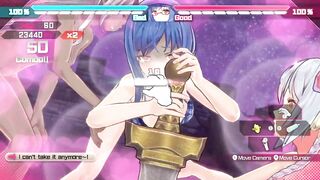 Bullet Girls Phantasia Fanservice Appreciation Minagi Kukkoro Mode Sword Pose