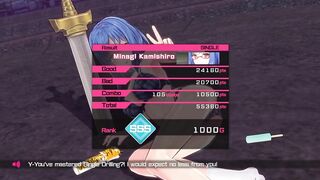 Bullet Girls Phantasia Fanservice Appreciation Minagi Kukkoro Mode Sword Pose