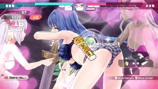 Bullet Girls Phantasia Fanservice Appreciation Minagi Kukkoro Mode Sword Pose