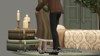 Nerd guy gets sucked by his girlfriend [Cara & Franz]