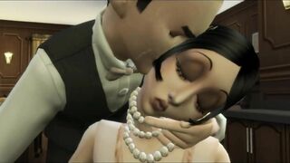 Flapper babe Jazz Gatsby gets fucked on the piano