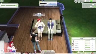 Something happened in the pool while my sims fucked!