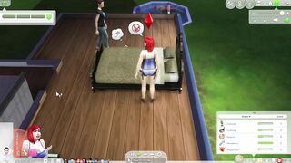 Something happened in the pool while my sims fucked!