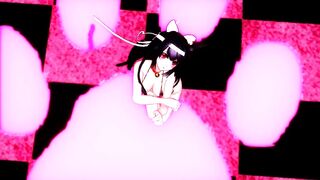 【MMD】Fuso seems to have become a cat - PiNK CAT【R-18】