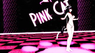 【MMD】Fuso seems to have become a cat - PiNK CAT【R-18】
