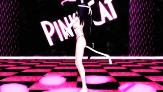 【MMD】Fuso seems to have become a cat - PiNK CAT【R-18】