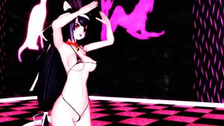 【MMD】Fuso seems to have become a cat - PiNK CAT【R-18】