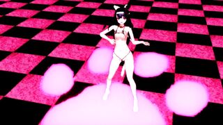 【MMD】Fuso seems to have become a cat - PiNK CAT【R-18】