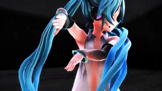 【MMD】PiNK CAT with Tsumi-shiki Miku【R-18】