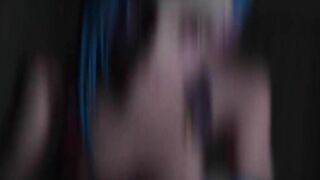 Jinx being a crazy bitch lately (with sound) 3d animation hentai anime game ASMR voice arcane lol