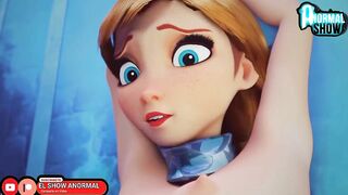 ANA X ELSA FROZEN PRINCESS DISNEY HARD SEX IN SPANISH