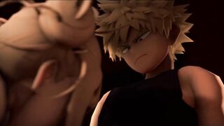 Toga x Bakugo Hot Anal Sex (My Hero Academia)【Hentai 3D】